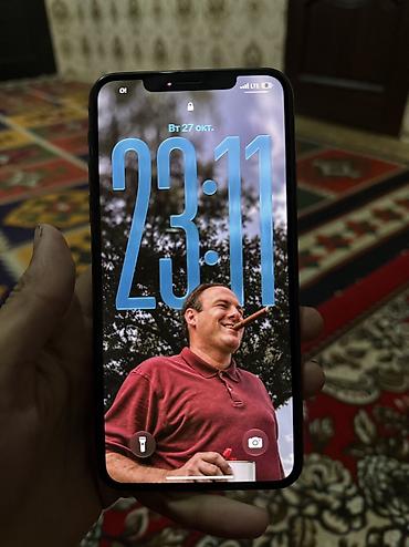 холодилик бу: IPhone 11 Pro Max, Б/у, 256 ГБ, Space Gray, Зарядное устройство, Чехол, Кабель, 75 % — 1