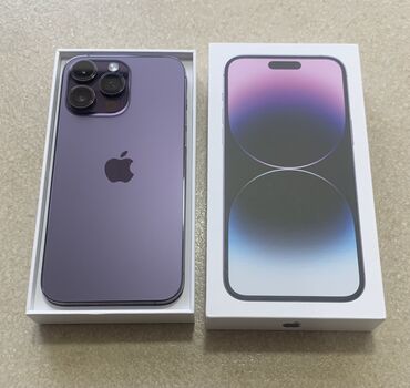 айфон 13 цена ош бу: IPhone 14 Pro Max, Колдонулган, 256 ГБ, Куту, 83 %