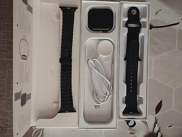 apple watch adapter: İşlənmiş, Smart saat, Apple, Sensor ekran, rəng - Qara — 2