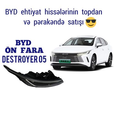 Digər avtomobil ehtiyat hissələri: Byd destroyer 05 ehtiyat hissələri TOPDAN və PƏRAKƏNDƏ satışı