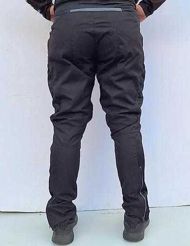 Sportska odeća: Pantalone za motor sa štitnicima Dainese Air Tex crno crvene — 8