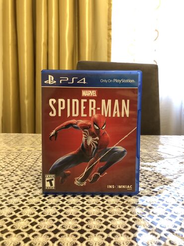 oyun disk: Marvel's Spider-Man, Приключения, Б/у Диск, PS4 (Sony Playstation 4), Самовывоз, Бесплатная доставка