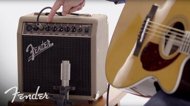 səs gücləndirici: Fender ACOUSTASONIC 15 - akustik gitar ucun amfi Diger modeller unun