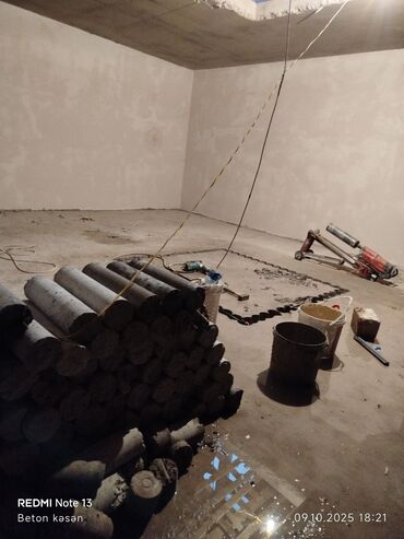 Beton işləri: Beton kəsmə beton deşmə xidməti Karot - HILTI DD 200 / 350 ilə 25 ° — 17