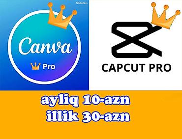 Другое: Canva Pro və CapCut Pro xidmətləri - Canva Pro: limitsiz premium — 1