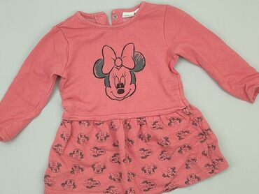 letnia sukienka z dekoltem v: Dress, Disney, 9-12 months, condition - Good