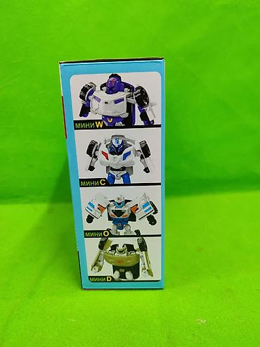 Игрушки: Тобот трансформер игрушка детская в ассортименте🌟 Комплектация — 5