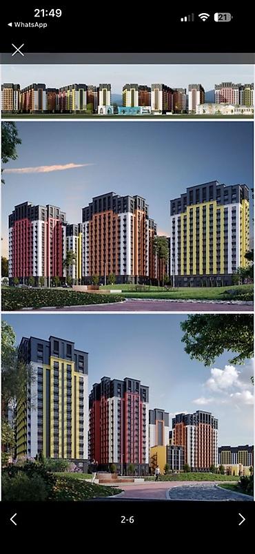 Үй куруучулардан жаңы конуштар: Курулуп жатат, Элитка, 1 бөлмө, 40 м² — 2