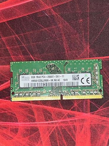 notebook ram: Sk hyunix 8gb RAM 2666Mhz, yenisi ile evez olunub deye satilir. Hal — 1