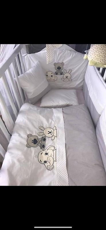 Posteljina: Komplet posteljine za bebi krevetac (više dezena) - Dimenzije za — 6