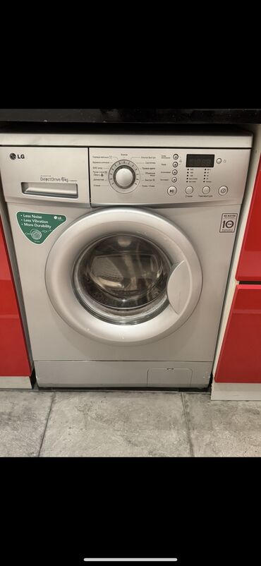Paltaryuyan maşınlar: Paltaryuyan maşın LG, 6 kq, İşlənmiş, Qurutma var