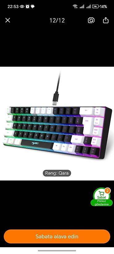 Masaüstü kompüterlər və iş stansiyaları: 🔧 Kompüter xüsusiyyətləri: 💠 Prosessor: Intel Core i5-12400F 💠 — 12