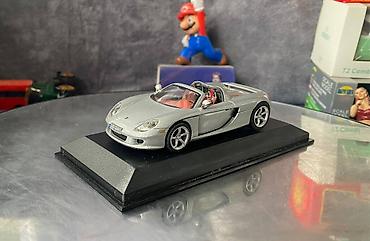 Avtomobil modelləri: Коллекционная модель Porsche Carrera GT Cabriolet type 980 silver — 7