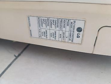 Kondisionerlər: LG Split kondisioner – daxili blok Model: LSH-H266T/A0 Tip: Split — 4