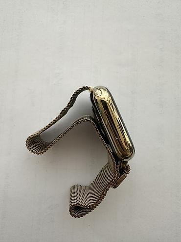 apple watch adapter: İşlənmiş, Smart saat, Apple, Suya davamlı, rəng - Qızılı — 5