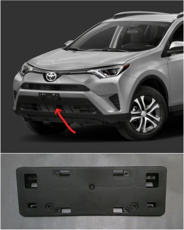 сапок рама: Toyota rav4 16-19, рамка номера