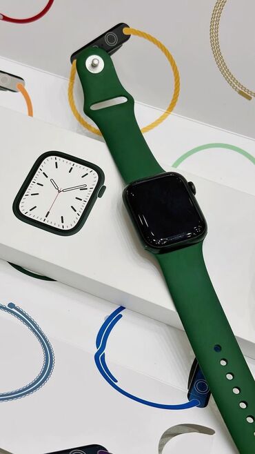 apple air m1: Продаю Apple Watch Series 7,41 mm. Батарея 91%. 

Цена 10 000 сом