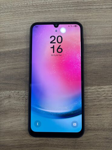 islenmis planset: Samsung Galaxy A24 4G, 128 ГБ, цвет - Черный, Две SIM карты