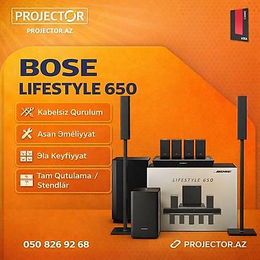 kabelsiz: Bose Lifestyle 650 – ev kinoteatrı və musiqi üçün premium səs sistemi — 1