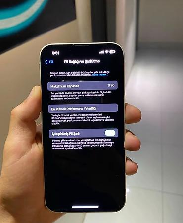 apple iphone: IPhone 13, 128 GB, Ağ, Zəmanət — 5