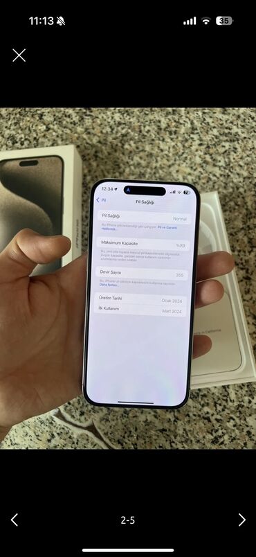 iphone xs max irşad: IPhone 15 Pro Max, 256 GB, Natural Titanium