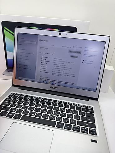 Ноутбуки Acer: Ноутбук Acer 14" для учебы и офиса Характеристики: - Экран: 14 — 3