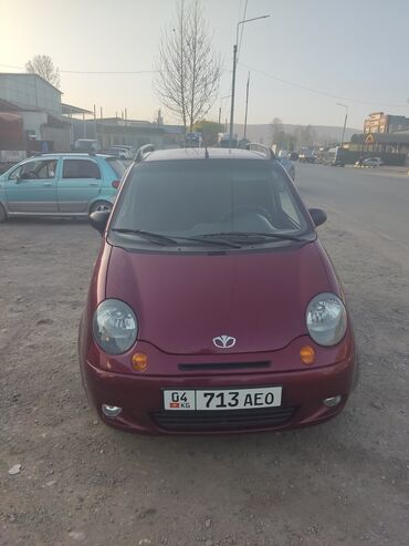 кыймылдаткыч матиз: Daewoo Matiz: 2007 г., 0.8 л, Механика, Бензин, Хетчбек