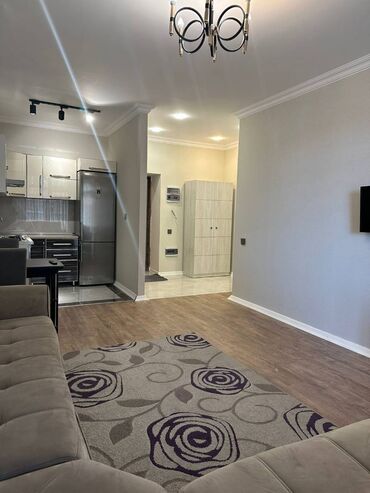 Uzunmüddətli kirayə mənzillər: Tibilisi pr. “Grand Hayat” yaşayış kompleksində 2 otaqlı əla təmirli — 4