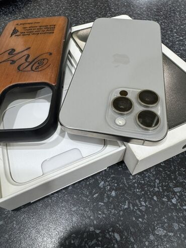 Apple iPhone: IPhone 15 Pro Max, 256 GB, Natural Titanium, Face ID — 8