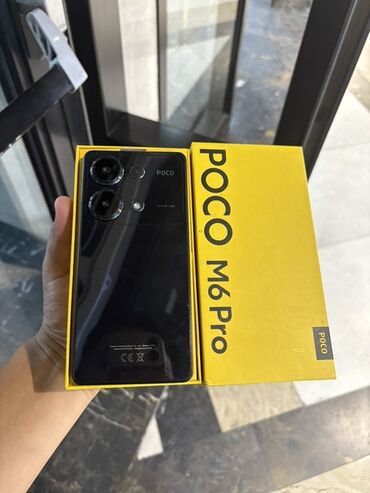 редми 5 телефон: Poco M6 Pro, Колдонулган, 256 ГБ, түсү - Кара, 2 SIM