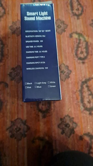 bluetooth dinamik: Hər rəngdə İşıqlıdır Sarı,qapalı mavi, pəmbə, Açıq Mavi, Yaşıl — 3