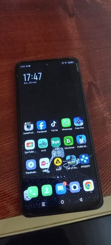 iwlenmiw telefonlar: Infinix Note 30 5G, 256 GB, rəng - Göy