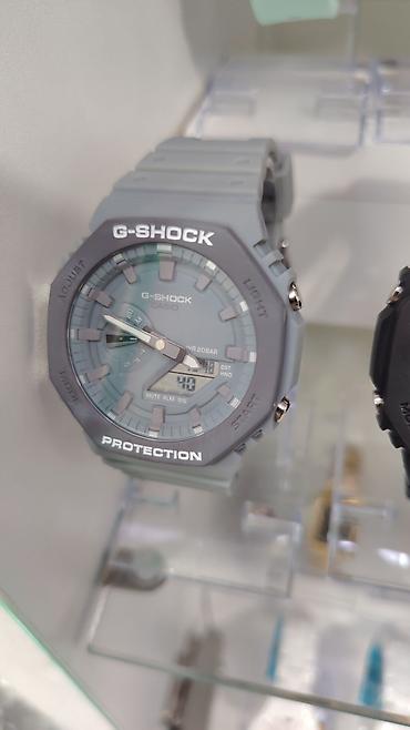 qol saati casio: Casio G‑SHOCK GA‑2100 seriyası qol saatları - Korpus: səkkizbucaqlı — 6