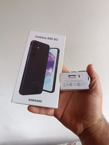 самсунг а 52: Samsung Galaxy A55, 256 GB, rəng - Qara, Zəmanət, Sensor, Barmaq izi