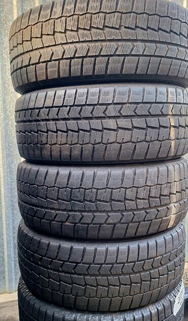 центр шины: Шины 215 / 50 / R 17, Зима, Б/у, Комплект, Легковые, Япония, Dunlop