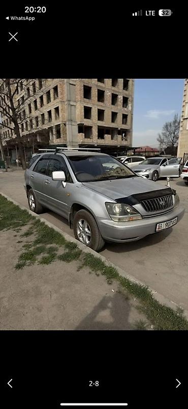 Унаа: Toyota Harrier: 2000 г., 3 л, Автомат, Бензин, Кроссовер — 2