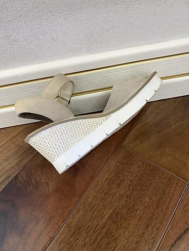 Basanoşka və səndəllər: 38 razmer ortopedik. 1 dəfə geyilib Rieker Antistress qadın sandaleti — 1