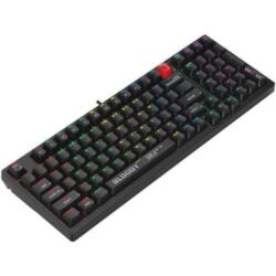 сканеры контактный (cis) фотобумага: Клавиатура, Bloody, Механическая, Проводное подключение, Размер: 100%