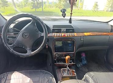 морда 210: Mercedes-Benz S-Class: 1999 г., 3.2 л, Автомат, Бензин, Седан — 5