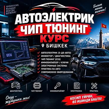 level up: Курс «Автоэлектрик и чип‑тюнинг (ECU)» — Бишкек Что входит: - — 1