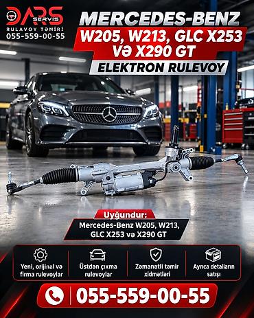 audi rul: 🔥 Mercedes W205, W213 Və GLC X253 Ve X290 GT 4 door 4MATIC Elektrikli — 1