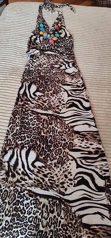 cap isləri: Qadın uzun paltar – heyvani print - Dizayn: Qalın leopard, zebra və — 1