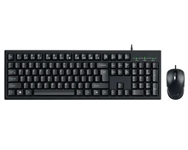 Ostali delovi: GENIUS KM-100SE – USB tastatura i miš set (YU raspored) ⌨️🖱️ Cena