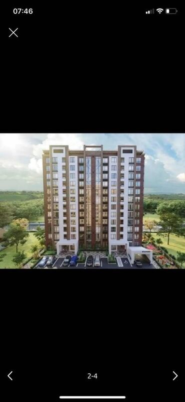 Продажа домов: 2 комнаты, 68 м², Элитка, 11 этаж, ПСО (под самоотделку)