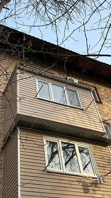 Жылуулоо: Обшивка и остекление балкона/лоджии под ключ - Наружная отделка — 4