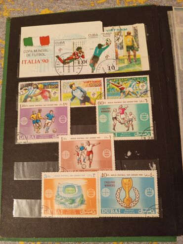 Markalar: Əla vəziyyətdə kolleksiya markaları.Çoxsu idman — 3