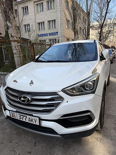 santa fe: Hyundai Santa Fe: 2016 г., 2.4 л, Типтроник, Бензин, Кроссовер — 1
