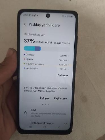 samsung a52 64gb: Samsung Galaxy A52, 128 GB, rəng - Qara — 1