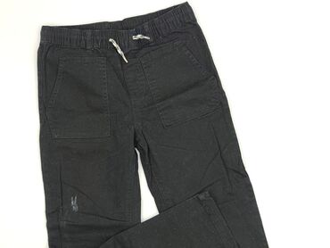 woskowane spodnie bezowe: Jeans, Little kids, 9 years, 128/134, condition - Very good