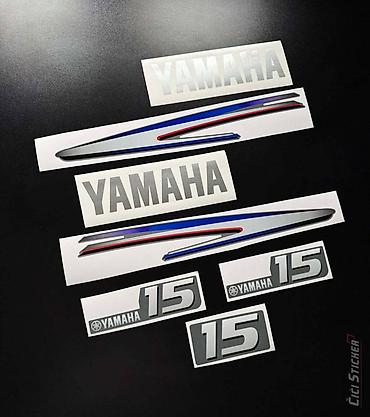 apriori marka: Kvalitetan komplet nalepnica za Yamaha Penta vanbrodski motor snage 15 — 1